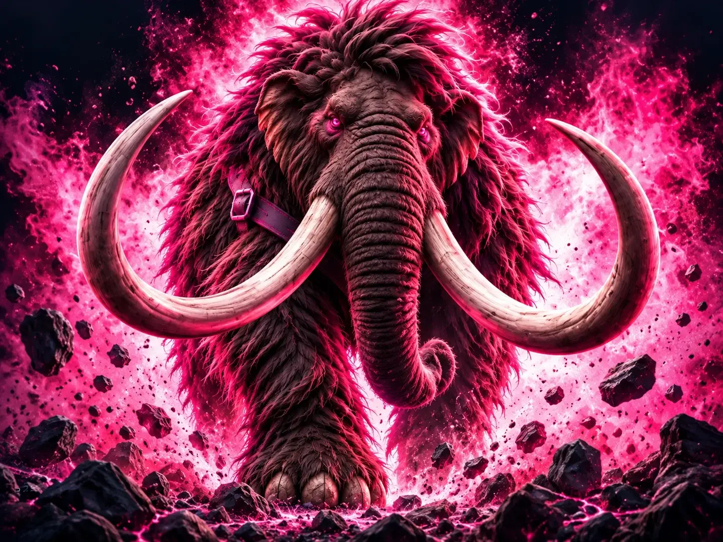 MOSTADON mammoth illustration for Home