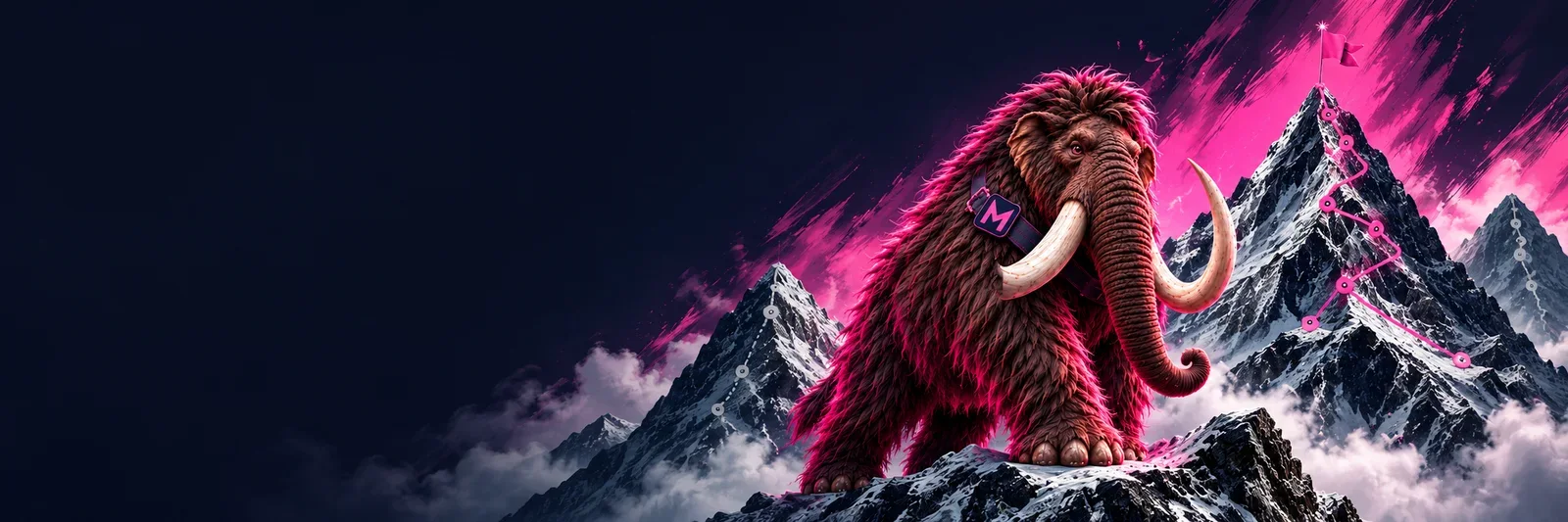 MOSTADON mammoth illustration for Pipeline marketing