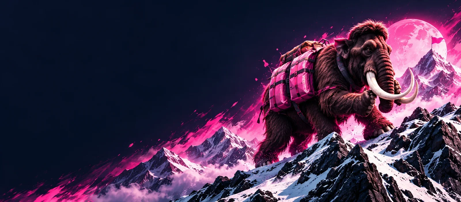 MOSTADON mammoth illustration for Fractional CMO