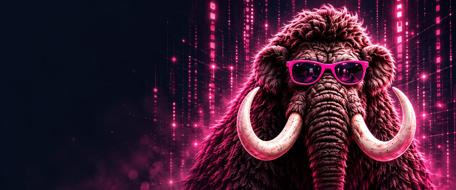 MOSTADON mammoth illustration for Data cleansing & consolidation