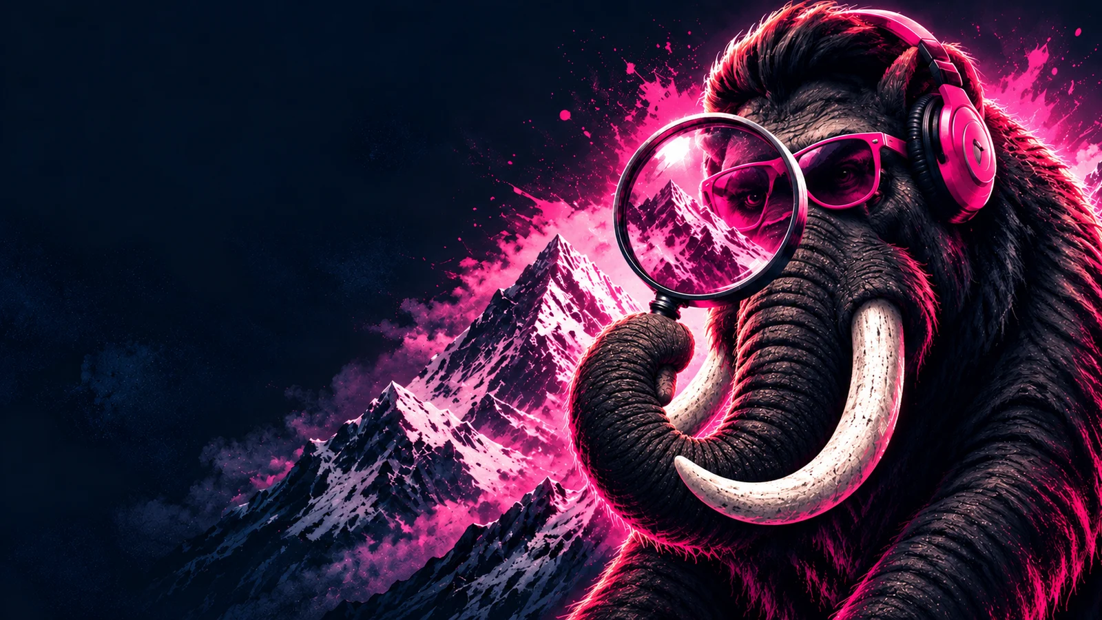 MOSTADON mammoth illustration for Marketing reviews & growth audits